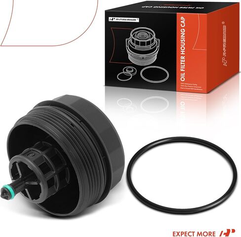 A-Premium Oil Filter Housing Cap Assembly Compatible with BMW 328i, 330i, 335i, X5, 525i, 525xi, 528i, 535i GT, X3, 435i Gran Coupe, X1, 740Li xDrive, 228i, X6, 640i, X4, 128i, Z4, M3, # 11427525334 in Saudi Arabia