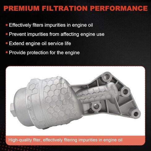 263003LAA0 Oil Filter Complete Assy Kit Compatible with Hyundai Palisade 2020 2021 For Genesis G80 2017-2020 for Kia Telluride 2020-2021 for Sorento Cadenza Sedona 2019-2021 in Kuwait