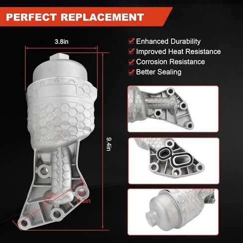 263003LAA0 Oil Filter Complete Assy Kit Compatible with Hyundai Palisade 2020 2021 For Genesis G80 2017-2020 for Kia Telluride 2020-2021 for Sorento Cadenza Sedona 2019-2021 in Kuwait