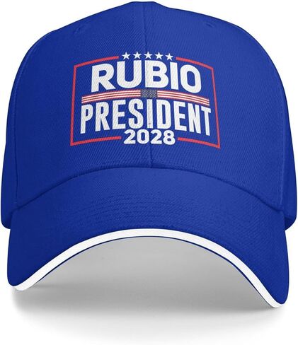 Rubio 2028 Hat Rubio for President 2028 Hat Adjustable Baseball Cap for Men Wemen Black in Kuwait