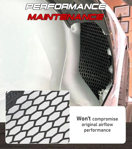 Black Aluminum C8 Side Intake Grille Guard Mesh Fit for Corvette C8 Stingray Z51 2020-2025 2PCS Side Intake Grille Guard Set Front Bumper Grille Grill Cover in Kuwait