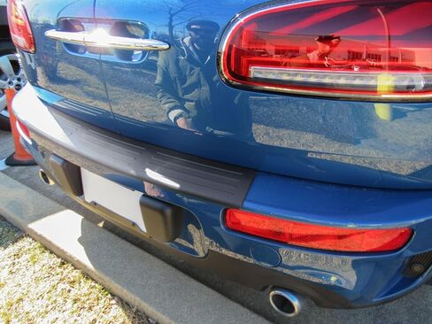 WeatherTech Custom BumperTopper for MINI Clubman, Rear Bumper Protector (BP0097), Black in Saudi Arabia