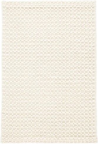 Handwoven Wool Area Rug - Hand Woven Natural Carpet Rugs- Bedroom Living Room Dining Room (Ivory- 6'x9') in Saudi Arabia