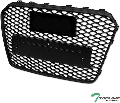 7422453233232 متوافق مع 2013-2016 Audi A5 / S5 B8.5 أسود غير لامع RS-Honeycomb Mesh Front Bumper Grill Grille in Saudi Arabia