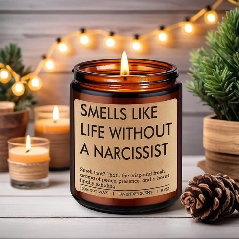 شمعة ميراكو، هدايا الطلاق للنساء، هدايا الانفصال للنساء والرجال - الانفصال، ديكورات حفلات الطلاق - ابتهج، هدايا مضحكة للمرأة المطلقة حديثًا، الأخت المطلقة للتو، أفضل صديق لها in Kuwait