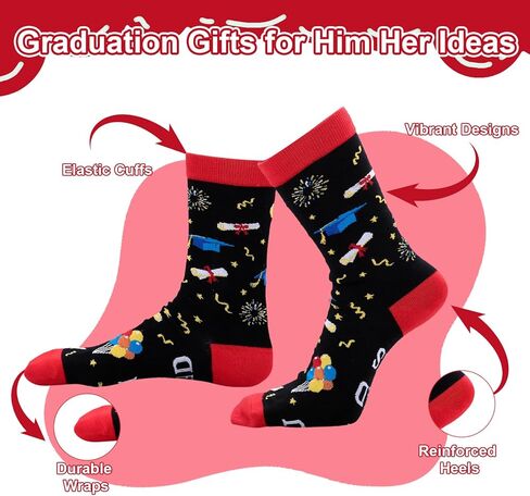 Funny Graduation Socks Class of 2026 - If You Can Read This I Am Grad Gifts for Her Him, Senior 2026 Gifts for Women Men Graduation, High School College Nursing Graduate Presents, Middle School Sock in Kuwait