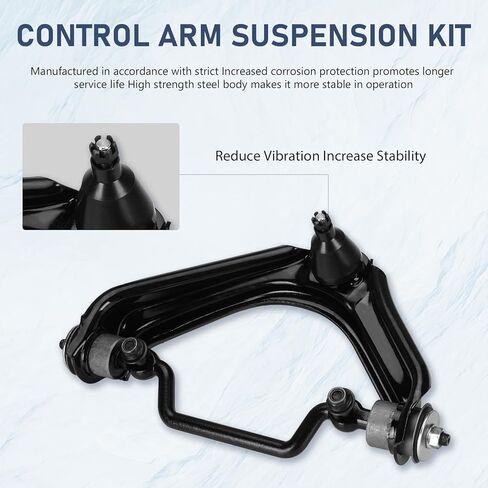 K620224 K620225 Front Upper Control Arm w/Ball Joint Fit for 2002 2003 Ford Explorer 2002 2003 Mercury Mountaineer -10pc Set in Saudi Arabia