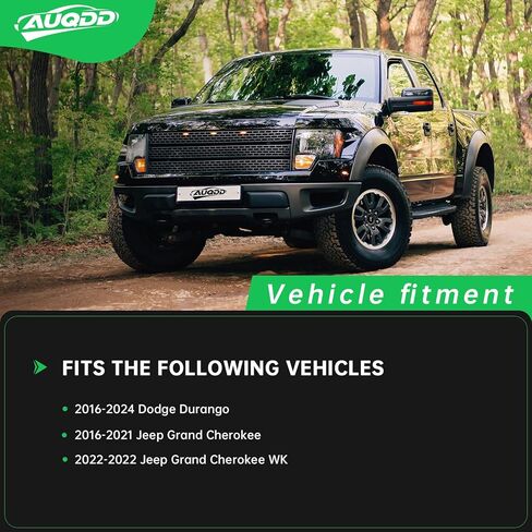 AUQDD 2Pc Suspension Front Upper Control Arm and Ball Joint Assembly Compatible With 2016-2024 Do-dge Durango /2016-2021 Je-ep Grand Cherokee (Replace # K623638 K623639 68224239AB 68224238AB) in Saudi Arabia