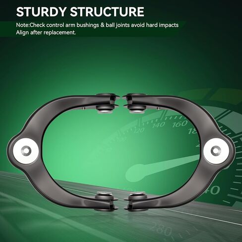 AUQDD 2Pc Suspension Front Upper Control Arm and Ball Joint Assembly Compatible With 2016-2024 Do-dge Durango /2016-2021 Je-ep Grand Cherokee (Replace # K623638 K623639 68224239AB 68224238AB) in Saudi Arabia