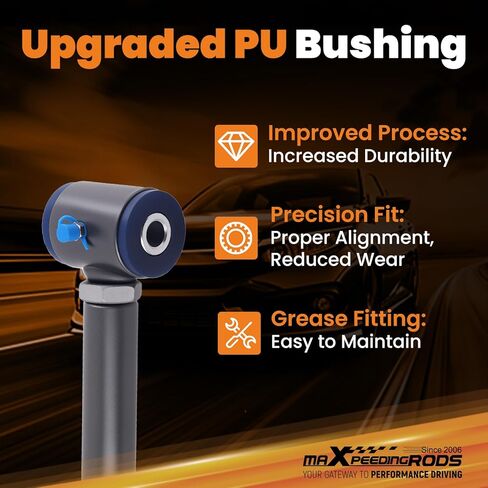 maXpeedingrods Adjustable Rear Lower Camber Arm for BMW E36 E46 3-Series E83 E85 E89 1992-2024, Upgraded PU Bushings Control Arms in Saudi Arabia