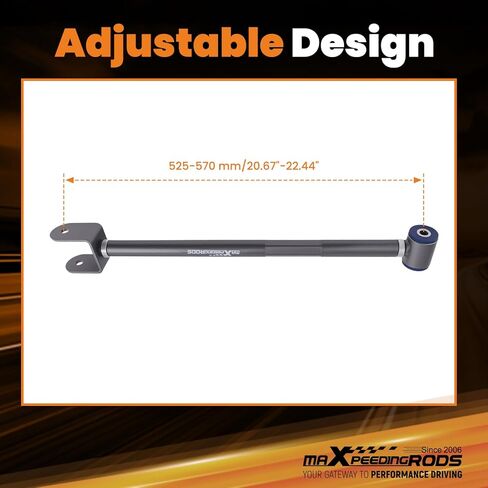 maXpeedingrods Adjustable Rear Lower Camber Arm for BMW E36 E46 3-Series E83 E85 E89 1992-2024, Upgraded PU Bushings Control Arms in Saudi Arabia