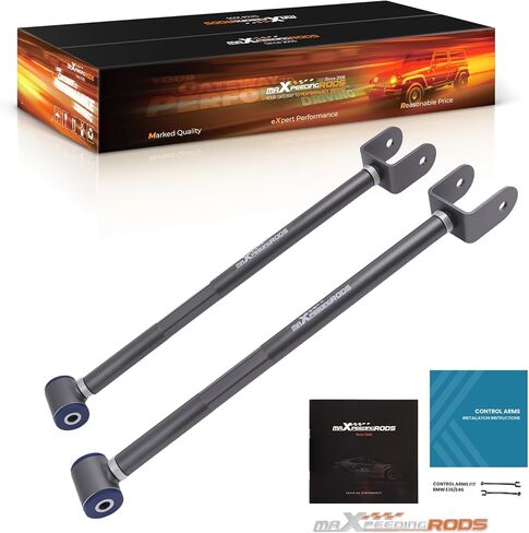 maXpeedingrods Adjustable Rear Lower Camber Arm for BMW E36 E46 3-Series E83 E85 E89 1992-2024, Upgraded PU Bushings Control Arms in Saudi Arabia