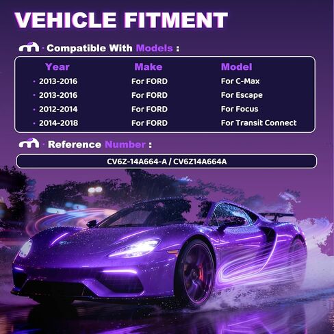 ABS Accessories for Ford C-Max (2013 2014 2015 2016),Escape (2013 2014 2015 2016),Focus (2012-2014),Transit Connect (2014-2018) CV6Z-14A664-A,CV6Z14A664A (Without Angle Sensor) in Kuwait