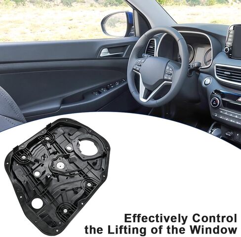 Front Left Driver Side Power Window Regulator Without Motor Compatible with Hyundai Tucson 2016 2017 2018 2019 2020 Replacement for 82471-D3011 82471-D3010 in Saudi Arabia