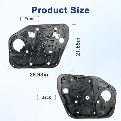 Front Left Driver Side Power Window Regulator Without Motor Compatible with Hyundai Tucson 2016 2017 2018 2019 2020 Replacement for 82471-D3011 82471-D3010 in Saudi Arabia