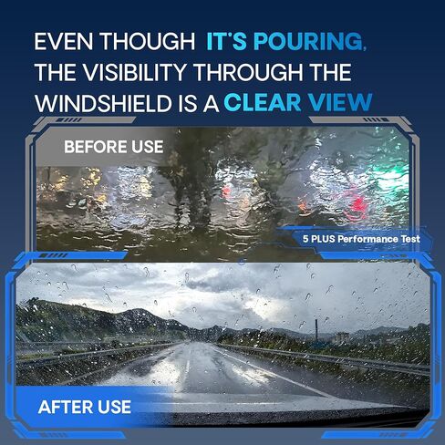 5 PLUS® LotusEffect Silicone Wiper Blades 24 and 16 inch windshield wiper blades, Automotive Replacement Windshield Wipers With Water Repellent- 5 Plus Silicone Windshield Wiper Blades For My Car in Kuwait