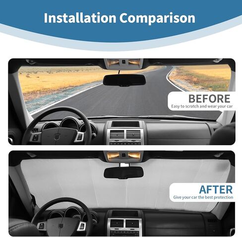 for Nitro Windshield Sun Shade Fit for Jeep Liberty/Dodge Nitro 2007-2012 Interior Sunshade Accessories 1pc in Saudi Arabia