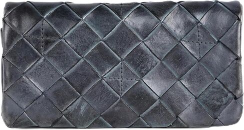 Genuine Leather Wallets for Women, Small Wallet for Ladies Zipper Coin Purse Credit Card Holder with Strap (VL-167-COGNAC) in Kuwait