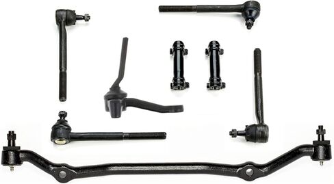 Tie Rod End Steering Master Rebuild Kit Compatible with 1973 1974 Chevrolet Chevelle El Camino Malibu w/Power Steering OEM Spec Replacements (8 Piece Kit) in Kuwait