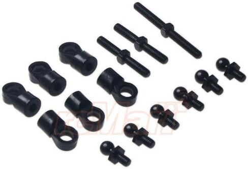 Yeah Racing Adjustable Steering Tie-Rod Set For Tamiya TT02 #TT02-012 in Kuwait