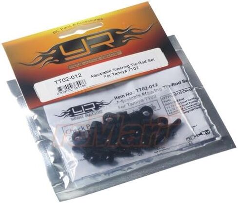 Yeah Racing Adjustable Steering Tie-Rod Set For Tamiya TT02 #TT02-012 in Kuwait