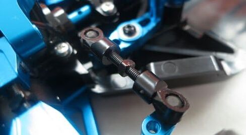 Yeah Racing Adjustable Steering Tie-Rod Set For Tamiya TT02 #TT02-012 in Kuwait