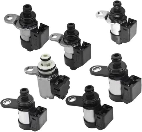 L36A-7Pcs RE5R05A طقم الملف اللولبي ناقل الحركة لـ 02UP (عالية أوم) متوافق مع نيسان باثفندر 31941-1FX02 63431A-U in Saudi Arabia