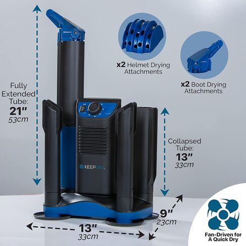 مجموعة مجفف الحرارة القسري KeepDry وقفازات فوق فتحة التهوية in Kuwait