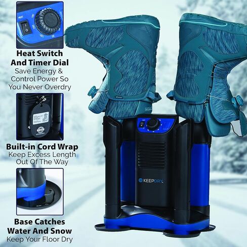 مجموعة مجفف الحرارة القسري KeepDry وقفازات فوق فتحة التهوية in Kuwait