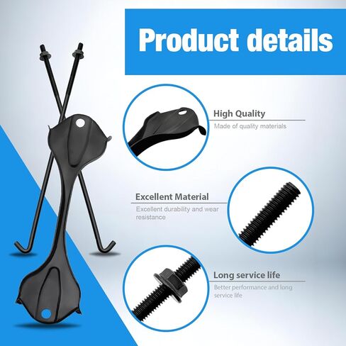 74481-0C030 Battery Hold Down with J bolt Kit Fit for Toyota Tundra 2007-2021 Sequoia 2008-2021 in Kuwait