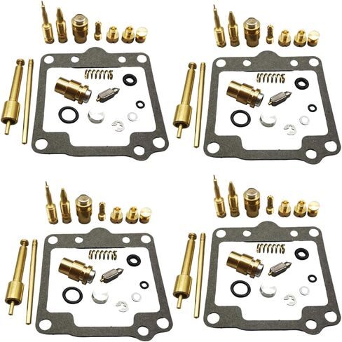 4 مجموعة طقم تصليح المكربن ​​يصلح لكاواساكي KZ1100A 1981-1983 KZ1100 Carb إعادة بناء in Saudi Arabia