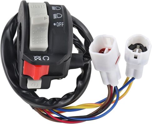 YFZ 450 Accessories Light Run Stop Start Switch Fit for Yamaha Raptor YFM 700R 700 R YFZ450R YFZ450X YFZ 450R 450X Left Handlebar Control Engine Start Run Off Headlight Switch in Saudi Arabia