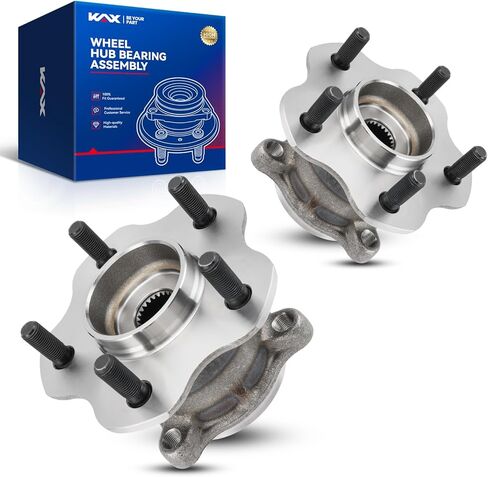 KAX 512373 Rear Wheel Bearing Compatible with Nissan Rogue 2008-2020 AWD, Nissan Juke 2011-2017 AWD,5 Lug Wheel Bearing hub Assembly 2pcs in Saudi Arabia