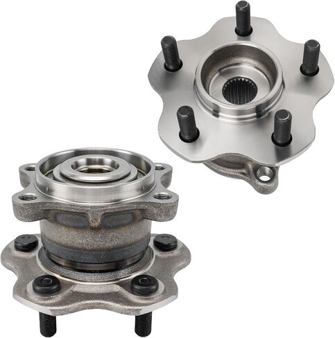 KAX 512373 Rear Wheel Bearing Compatible with Nissan Rogue 2008-2020 AWD, Nissan Juke 2011-2017 AWD,5 Lug Wheel Bearing hub Assembly 2pcs in Saudi Arabia