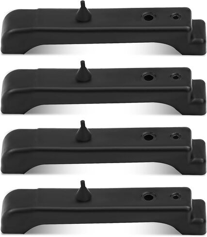 Rubber Radiator Insulator Pads (4-Pack) - Compatible with GM Buick Chevrolet GMC Pontiac - 4 Core Radiator Mounts Cushions Support Pads Replace 4012-326-682S in Kuwait
