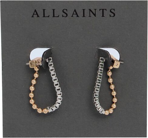 AllSaints Women's Mixed Chain Earrings in Saudi Arabia