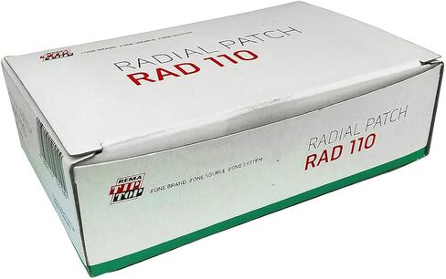 ريما تيب توب RAD110 رقع الإطارات الشعاعية - 2 بوصة × 2-3/4 بوصة رقع إصلاح عالمية للإطارات المسطحة ذاتية الفلكنة - 10 قطع in Kuwait