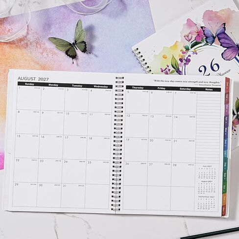 2026-2029 Monthly/Calendar Planner - 3 Year Monthly Planner 2026-2029, July 2026 - June 2029, 9" x 11", 36- Month Calendar with Colorful Tabs, Inner Pocket in Kuwait