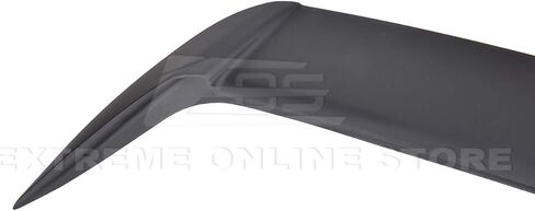 Extreme Online Store Repalcement for 2008-2014 Subaru WRX & STi Hatchback Wagon Models ABS Plastic Primer Black Rear Roof Add-On Extension Wing Spoiler Gurney Flap in Saudi Arabia