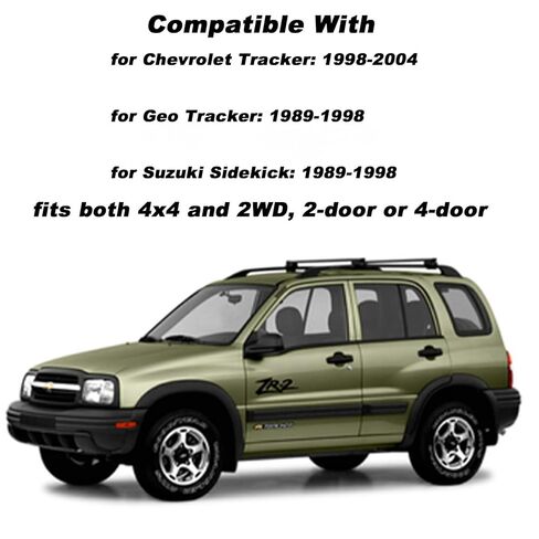 4X Class 10.9 Hardened Front Strut Shock Bolt Kit for Chevrolet Tracker 1998-2004, for Geo Tracker 1989-1998, for Suzuki Sidekick 1989-1998, Fits 4x4/2WD in Kuwait