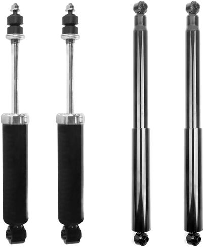 SCITOO Front Rear Shock Absorbers Fits For Dodge Dakota 1997-2004,For Dodge Durango 1998-2003 Auto Shocks 344093 32250 344379 37140 (4Pcs) in Saudi Arabia