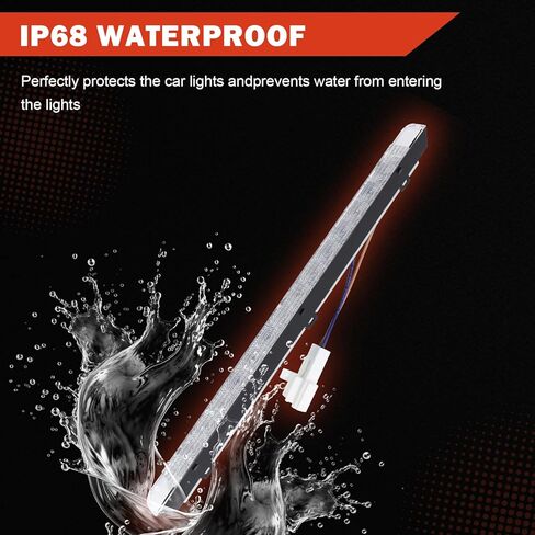 923-090 Third Brake Light Assembly Center High Mount Stop Light Compatible with Chevy Camaro 2010-2013 3rd Brake Light Replace 22854063 92208315 in Kuwait