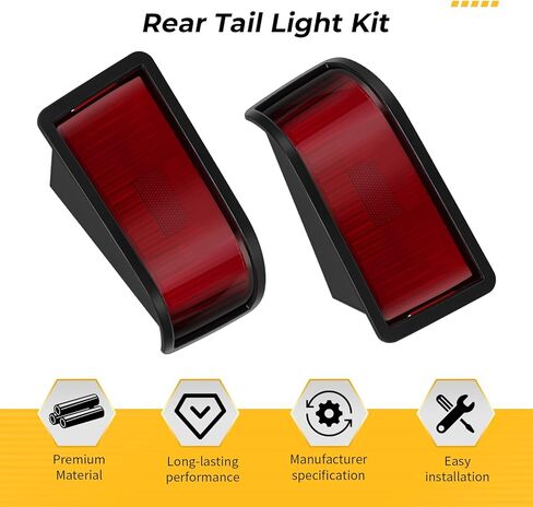 M MATI Rear Tail Light Kit Fits for John Deere 415 425 445 455 Without Bulbs M116504 M116505 M116132 M116133 M117275 in Kuwait