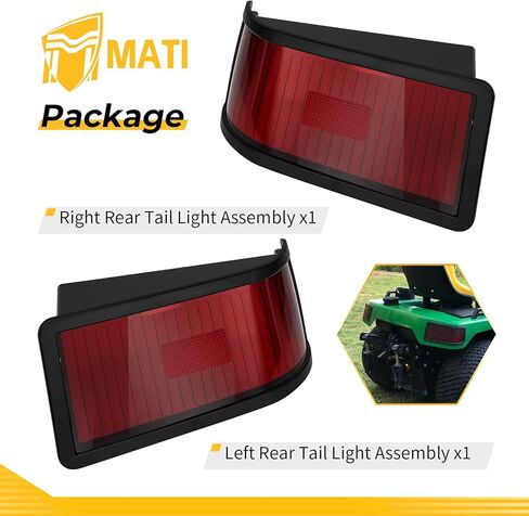 M MATI Rear Tail Light Kit Fits for John Deere 415 425 445 455 Without Bulbs M116504 M116505 M116132 M116133 M117275 in Kuwait