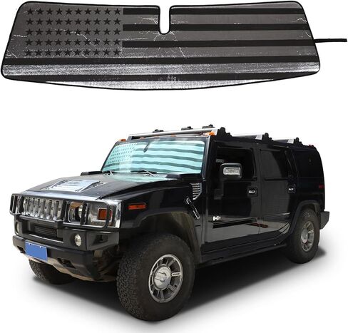 Windshield Sun Shade Compatible with Ford Maverick 2022-2025 Accessories, Custom Fit Foldable Front Window Sunshade Sun Visor Protector, Block UV Rays in Saudi Arabia