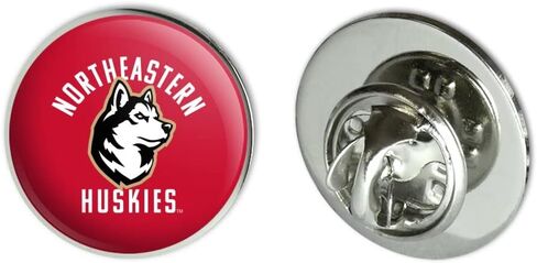 GRAPHICS & MORE Northeastern University Huskies Logo Metal 0.75" Lapel Hat Pin Tie Tack Pinback in Saudi Arabia