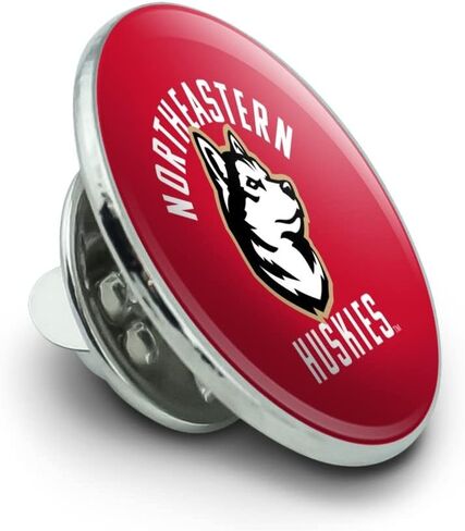 GRAPHICS & MORE Northeastern University Huskies Logo Metal 0.75" Lapel Hat Pin Tie Tack Pinback in Saudi Arabia
