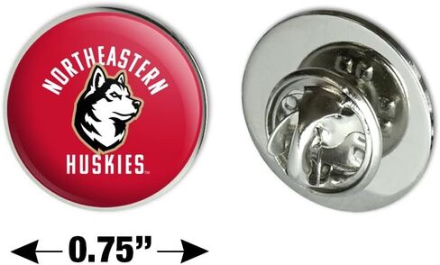 GRAPHICS & MORE Northeastern University Huskies Logo Metal 0.75" Lapel Hat Pin Tie Tack Pinback in Saudi Arabia