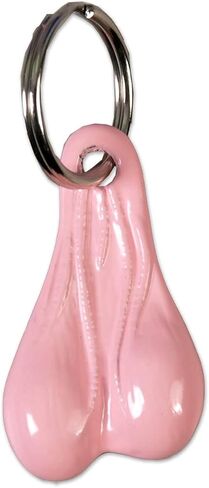 Hot Leathers KCB2005 Pink Balls Key Chain - One Size in Saudi Arabia