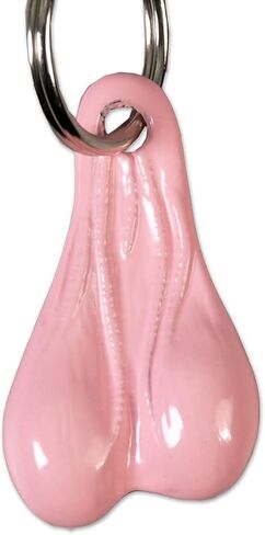 Hot Leathers KCB2005 Pink Balls Key Chain - One Size in Saudi Arabia